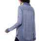 Eyelet Button-Down Top