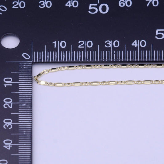 Anchor Mariner Chain Necklace