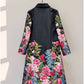 Beaded Embroidered Trench Coat