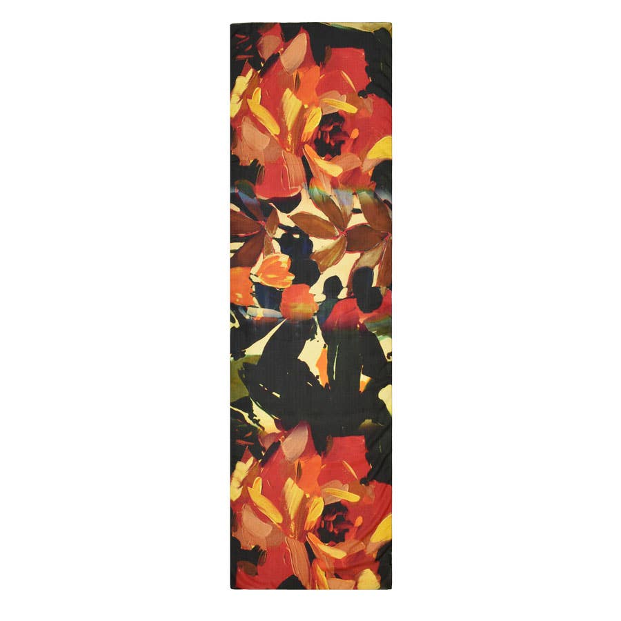 Willamena Striking Floral Scarf
