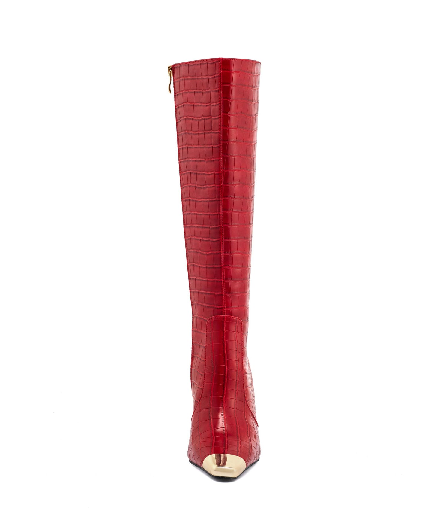 Jada Croco Print Tall Boot