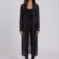 Velvet Burnout Duster with Overlay