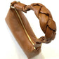 211 Italian Asymmetrical Leather Bag Braided Strap