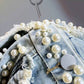 Beaded Denim Jacket