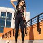 Embroidered Zip-Front Sheer Vest