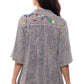 Embroidered Utility Tunic Top