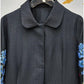 Beaded Embroidered Trench Coat