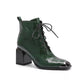 Fantastic Croco Print Metal Heel Bootie