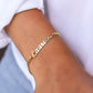 Personalized Name Bracelet -Upper Lower Case
