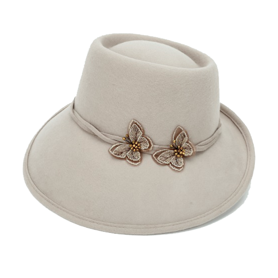 Samson Asymmetrical Butterfly Hat