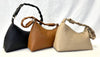 211 Italian Asymmetrical Leather Bag Braided Strap