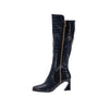 Ninety Union London Tall Croco-Printed High Heel Boot