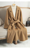 Double-Sided Cashmere Wool Coat