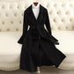 SY296 Slim Fit Mid-Length Double-Faced Wool Coat For Women