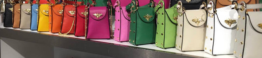 Bumble Bee Leather Cellphone Case Crossbody Bag JIJOU CAPRI
