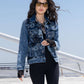 BS2541 Denim Jacket W Sequins