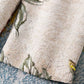 Embroidered Jacquard Beaded Mid-Length Coat