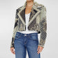 JK133Y Luxurious Hand-Embroidered Beaded Diamond Short Coat