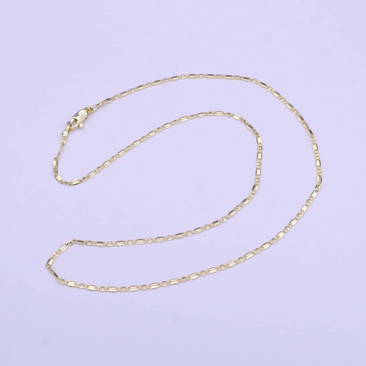 Anchor Mariner Chain Necklace