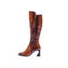 Ninety Union London Croco High Heel Boot
